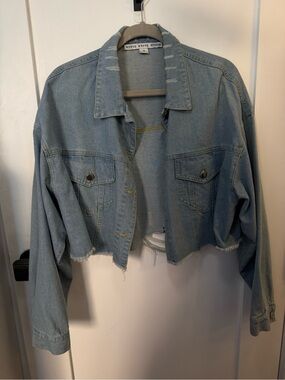 HYFVE Cropped Jean Jacket